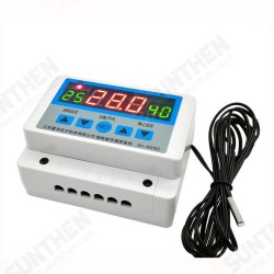 AC 220V DC 12V 24V Digital Thermostat 30A Thermometer Temperature Switch Wall Hanging Max 6600W