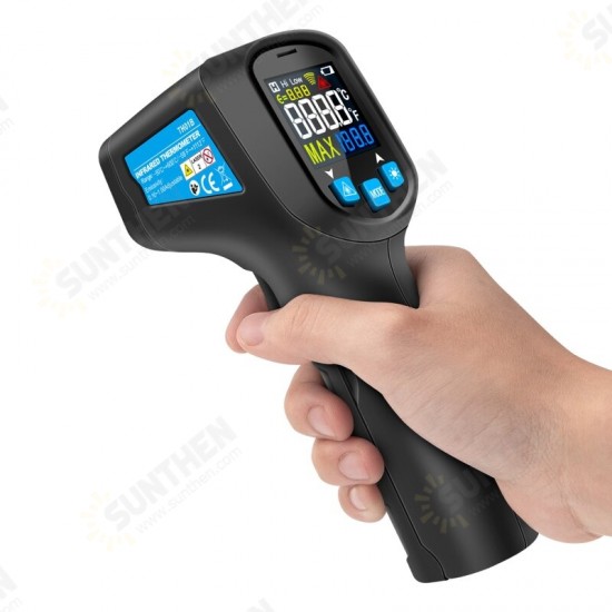 TH01B -50~600°C Digital Infrared Thermometer IR Laser Temperature Sensor No Contact Thermometer Meter Pyrometer TH01B -50~600°C Digital Infrared Thermometer IR Laser Temperature Sensor No Contact Thermometer Meter Pyrometer