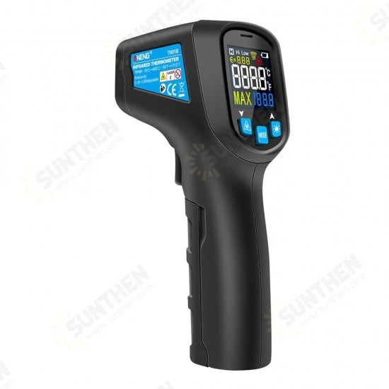 TH01B -50~600°C Digital Infrared Thermometer IR Laser Temperature Sensor No Contact Thermometer Meter Pyrometer TH01B -50~600°C Digital Infrared Thermometer IR Laser Temperature Sensor No Contact Thermometer Meter Pyrometer