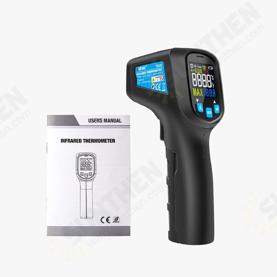 TH01B -50~600°C Digital Infrared Thermometer IR Laser Temperature Sensor No Contact Thermometer Meter Pyrometer TH01B -50~600°C Digital Infrared Thermometer IR Laser Temperature Sensor No Contact Thermometer Meter Pyrometer