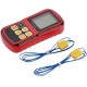 GM1312 Digital Thermometer Dual-channel LCD Display Temperature Meter Tester for K/J/T/E/R/S/N Thermocouple GM1312 Digital Thermometer Dual-channel LCD Display Temperature Meter Tester for K/J/T/E/R/S/N Thermocouple