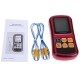 GM1312 Digital Thermometer Dual-channel LCD Display Temperature Meter Tester for K/J/T/E/R/S/N Thermocouple