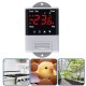 DTC-1201 AC 110-230V WiFi LCD Display Digital Thermostat NTC Sensor Temperature Controller for Heating Cooling