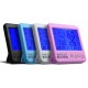 Digital Desktop Thermo-hygrometer Alarm Clock LCD Screen Temperature Humidity Digital Desktop Thermo-hygrometer Alarm Clock LCD Screen Temperature Humidity