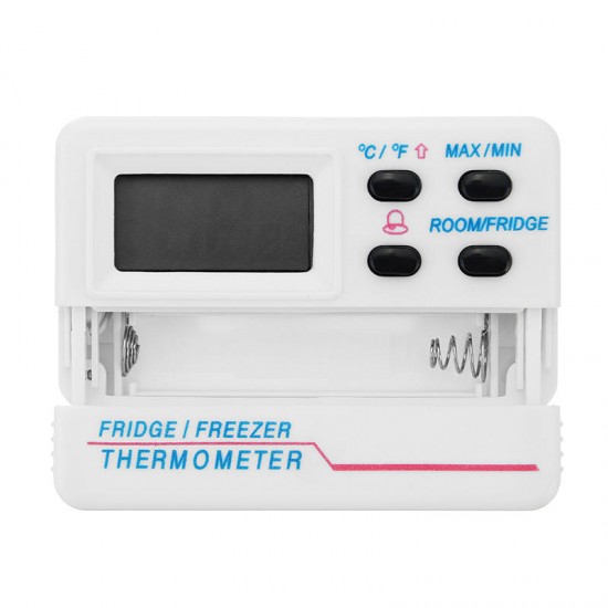 Digital Fridge Refrigerator Temperature Meter Thermometer Alarm with Sensor ℃/℉