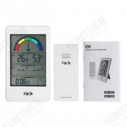 Digital Indoor and Outdoor Thermometer Comfort Indicator Hygrometer Temperature Trend Electronic Alarm Clock Digital Indoor and Outdoor Thermometer Comfort Indicator Hygrometer Temperature Trend Electronic Alarm Clock