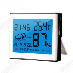 Digital LCD Weather Temperature Humidity Sensor Meter Indoor Outdoor Hygrometer Digital LCD Weather Temperature Humidity Sensor Meter Indoor Outdoor Hygrometer