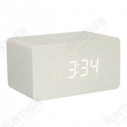 Digital Thermometer LED Desk Alarm Clock With Wireless Charger For Phone Digital Thermometer LED Desk Alarm Clock With Wireless Charger For Phone