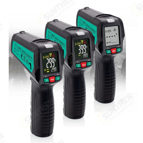 -50~580℃ Non-Contact Infrared Digital Thermometer Laser Handheld IR Temperature Meter With K Type Thermocouple