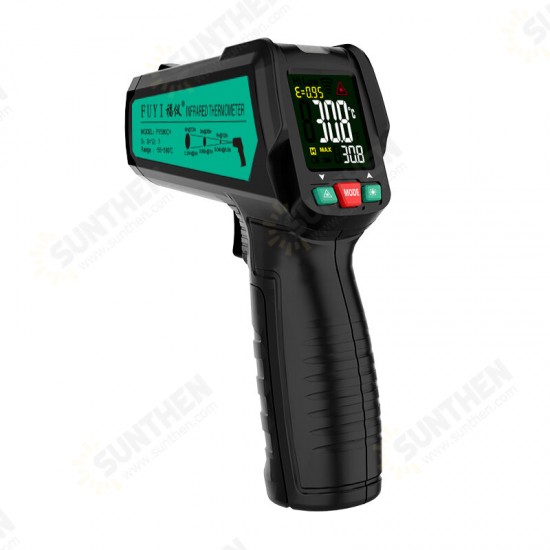 -50~580℃ Non-Contact Infrared Digital Thermometer Laser Handheld IR Temperature Meter With K Type Thermocouple