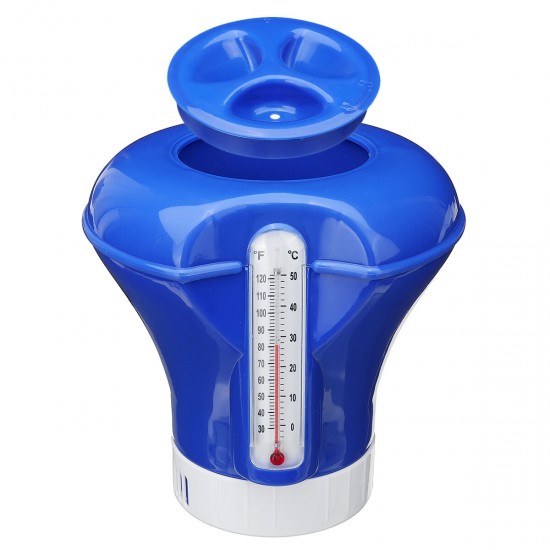 Floating Thermometer Swimming Pool Thermometer Dispenser