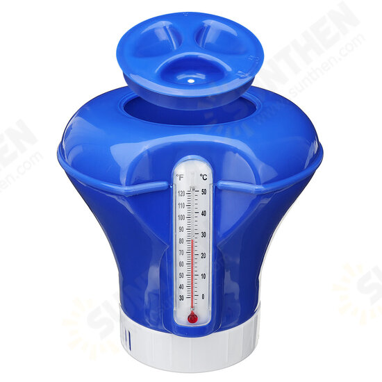 Floating Thermometer Swimming Pool Thermometer Dispenser