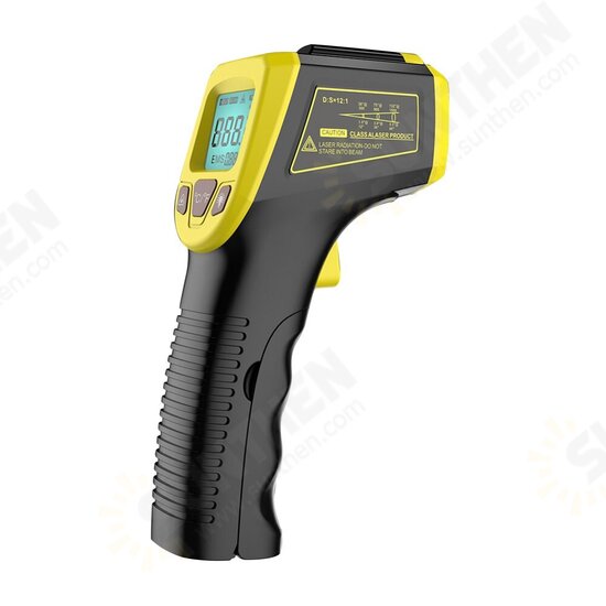 GM32S Digital Infrared Thermometer -50 ~ 600℃ (-58~1112℉) Non-Contact Pyrometer LCD Infrared Laser Infrared Digital Temperature Thermometer Gu GM32S Digital Infrared Thermometer -50 ~ 600℃ (-58~1112℉) Non-Contact Pyrometer LCD Infrared Laser Infrared Digital Temperature Thermometer Gu