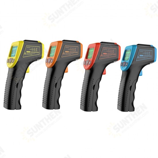 GM32S Digital Infrared Thermometer -50 ~ 600℃ (-58~1112℉) Non-Contact Pyrometer LCD Infrared Laser Infrared Digital Temperature Thermometer Gu