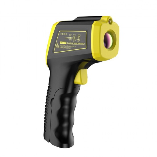 GM32S Digital Infrared Thermometer -50 ~ 600℃ (-58~1112℉) Non-Contact Pyrometer LCD Infrared Laser Infrared Digital Temperature Thermometer Gu