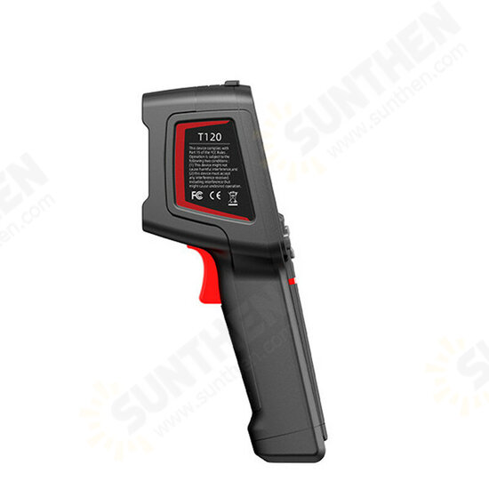 T120/T120V -20°C- 400°C 120x90@17μm Handheld Infrared Thermal Imager for Industrial Floor Heating Water Leakage Fault Detection T120/T120V -20°C- 400°C 120x90@17μm Handheld Infrared Thermal Imager for Industrial Floor Heating Water Leakage Fault Detection