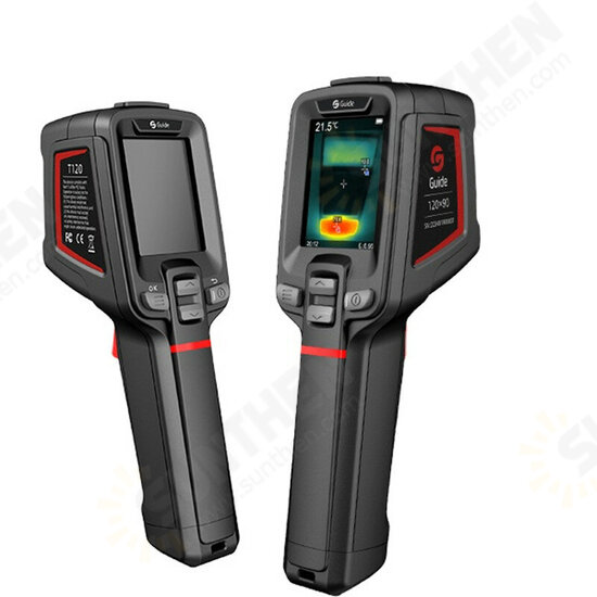 T120/T120V -20°C- 400°C 120x90@17μm Handheld Infrared Thermal Imager for Industrial Floor Heating Water Leakage Fault Detection T120/T120V -20°C- 400°C 120x90@17μm Handheld Infrared Thermal Imager for Industrial Floor Heating Water Leakage Fault Detection