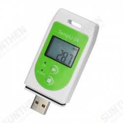 High Precision USB Temperature Logger Recorder Temperature Humidity Data Reusable Recording PDF CSV PI669 High Precision USB Temperature Logger Recorder Temperature Humidity Data Reusable Recording PDF CSV PI669