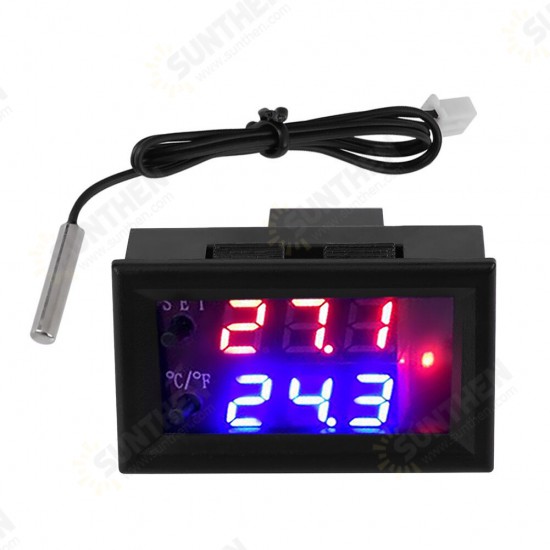 Intelligent Digital Microcomputer Electronic Thermostat 12V Computer Cooling Fan Switch Controller