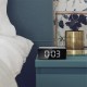 LED Alarm Clock Make-Up Mirror & Night Light Table Clock with Digital Thermometer LED Alarm Clock Make-Up Mirror & Night Light Table Clock with Digital Thermometer
