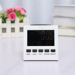 LED Digital Alarm Clock Temperature Humidity Weather Color Display With Backlit LED Digital Alarm Clock Temperature Humidity Weather Color Display With Backlit
