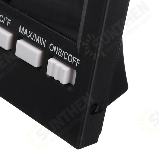 LED Digital Alarm Clock Temperature Humidity Weather Color Display With Backlit LED Digital Alarm Clock Temperature Humidity Weather Color Display With Backlit