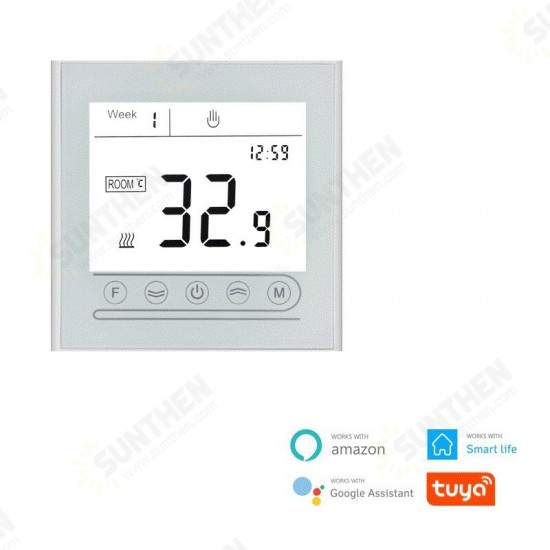 MK72GB Smart Remote Floor Heating Electric Floor Heating Thermostat Wifi Thermostat High-power Mobile Phone App Thermostat