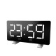 Mirror Digital Display LED Snooze Alarm Clock USB Time Night Mode Clock Mirror Digital Display LED Snooze Alarm Clock USB Time Night Mode Clock