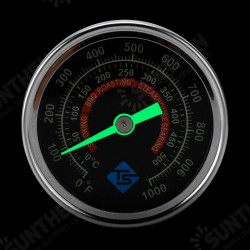 Oven Thermometer 0~1000℉ Household Stainless Steel Oven Barbecue Grill Thermometer Cooking Temperature Gauge Oven Thermometer 0~1000℉ Household Stainless Steel Oven Barbecue Grill Thermometer Cooking Temperature Gauge