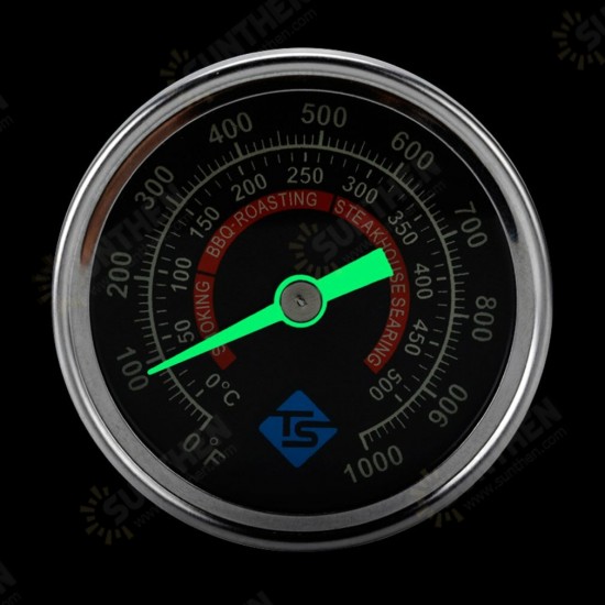 Oven Thermometer 0~1000℉ Household Stainless Steel Oven Barbecue Grill Thermometer Cooking Temperature Gauge Oven Thermometer 0~1000℉ Household Stainless Steel Oven Barbecue Grill Thermometer Cooking Temperature Gauge