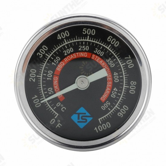 Oven Thermometer 0~1000℉ Household Stainless Steel Oven Barbecue Grill Thermometer Cooking Temperature Gauge Oven Thermometer 0~1000℉ Household Stainless Steel Oven Barbecue Grill Thermometer Cooking Temperature Gauge