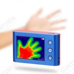 Portable Handheld Infrared Thermal Imager Thermal Imaging Camera 2.4 Inch 24*32 Resolution Digital LCD Display Thermometer Measurement Instrument Portable Handheld Infrared Thermal Imager Thermal Imaging Camera 2.4 Inch 24*32 Resolution Digital LCD Display Thermometer Measurement Instrument