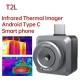 T2L Thermal Imager 256x192 Camera Infrared Thermometer Imager Industrial Detection Imaging Camera for Mobile Phone Android