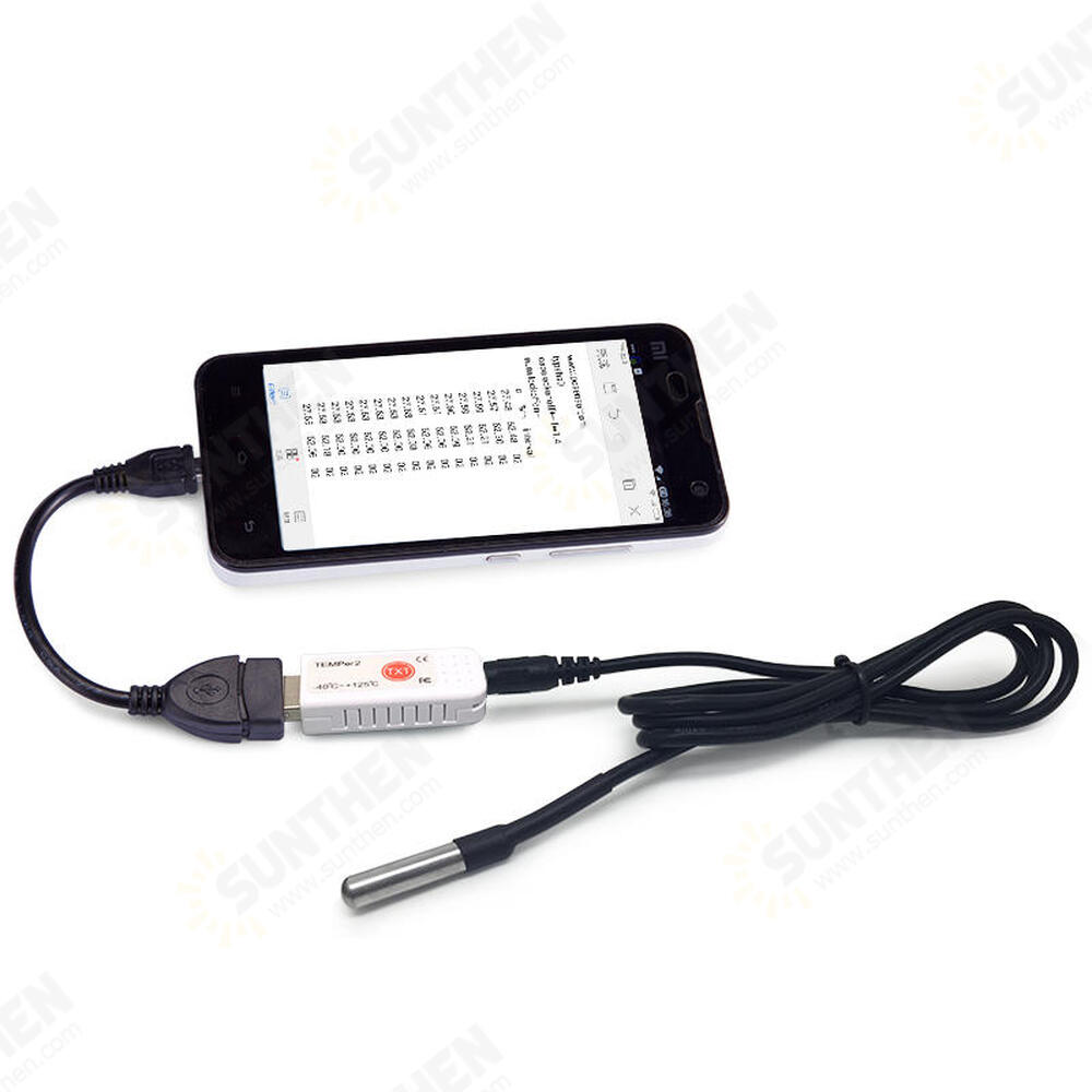 USB Thermometer Temperature Sensor Data Logger Recorder For PC Laptop