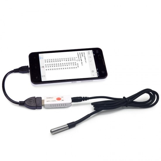 USB Thermometer Temperature Sensor Data Logger Recorder For PC Laptop