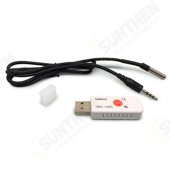 USB Thermometer Temperature Sensor Data Logger Recorder For PC Laptop