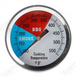 TS-BX44 Household Stainless Steel Oven Barbecue Grill 100-550℉ Thermometer Cooking Temperature Gauge TS-BX44 Household Stainless Steel Oven Barbecue Grill 100-550℉ Thermometer Cooking Temperature Gauge