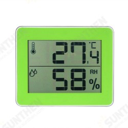 TS-E01 Digital Display Thermometer Hygrometer 0℃-50℃ Thermometer Black/White/Yellow-green Desk Thermometer TS-E01 Digital Display Thermometer Hygrometer 0℃-50℃ Thermometer Black/White/Yellow-green Desk Thermometer