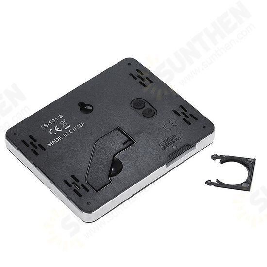 TS-E01 Digital Display Thermometer Hygrometer 0℃-50℃ Thermometer Black/White/Yellow-green Desk Thermometer TS-E01 Digital Display Thermometer Hygrometer 0℃-50℃ Thermometer Black/White/Yellow-green Desk Thermometer