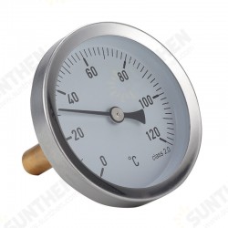 TS-W51 0~120°C Bimetal Grill Thermometer Stainless Steel Oven Grill Temperature Measuring Instrument TS-W51 0~120°C Bimetal Grill Thermometer Stainless Steel Oven Grill Temperature Measuring Instrument