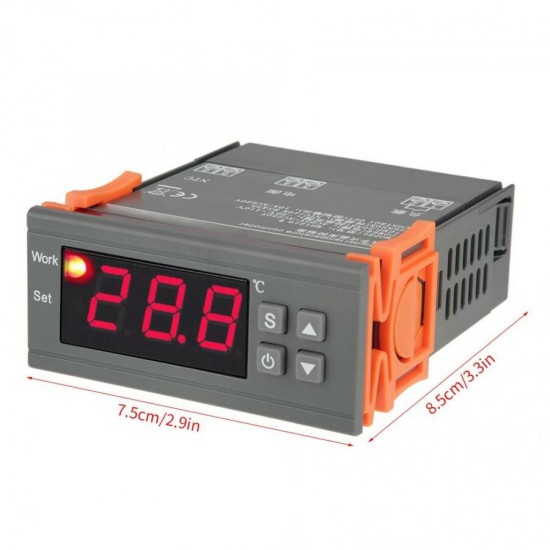 WK7016C1 Digital Thermometer -50-110℃ Temperature Controller Refrigerator Cold Storage Thermostat Controller