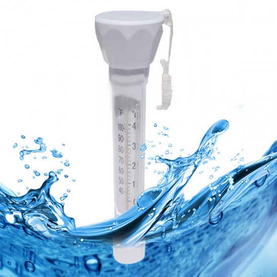 White Floating Water Swimming Pool Bath Spa Hot Tub Temperature Thermometer ℃/℉