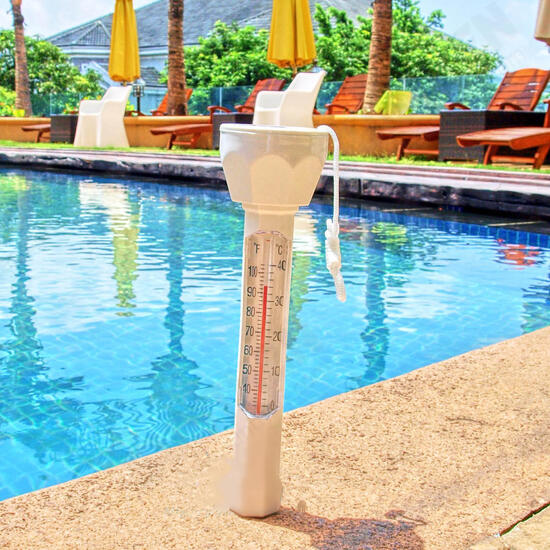 White Floating Water Swimming Pool Bath Spa Hot Tub Temperature Thermometer ℃/℉