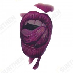 Halloween Red lips Make Up Tattoo Stickers The Ultimate Temptation Halloween Red lips Make Up Tattoo Stickers The Ultimate Temptation