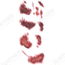 Halloween Tattoo Stickers Make Up Fake Scars Looks Hurt Caused By Friction Halloween Tattoo Stickers Make Up Fake Scars Looks Hurt Caused By Friction