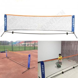 3x0.85M Tennis Net Standard Steel Cable Badminton Volleyball Training Net Team Sport Net Frame with Storage Bag 3x0.85M Tennis Net Standard Steel Cable Badminton Volleyball Training Net Team Sport Net Frame with Storage Bag