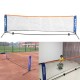 3x0.85M Tennis Net Standard Steel Cable Badminton Volleyball Training Net Team Sport Net Frame with Storage Bag