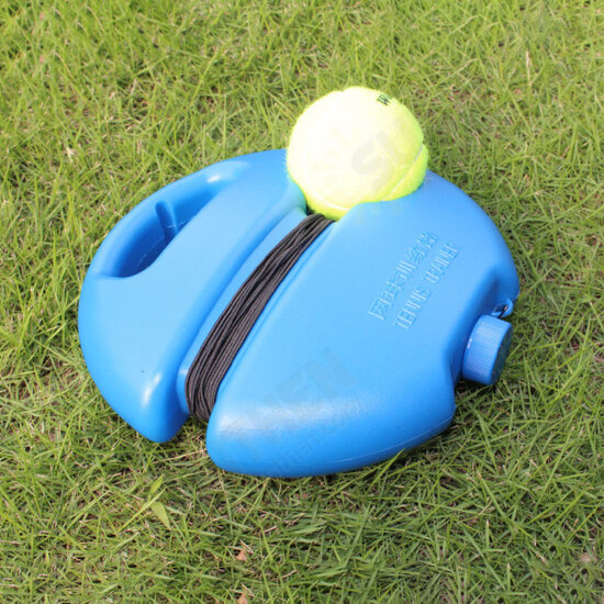 Single Tennis Trainer Retractable Rebound Tennis Training Tool Sport Practice Outdoor