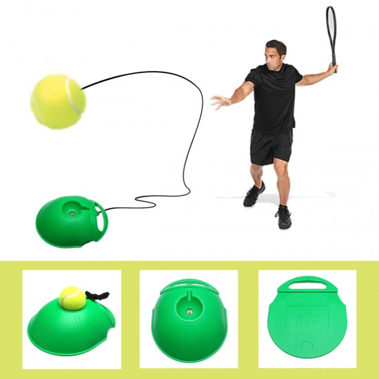 Tennis Training Tool Rebound Trainer Self-study Exercise Ball Baseboard Holder