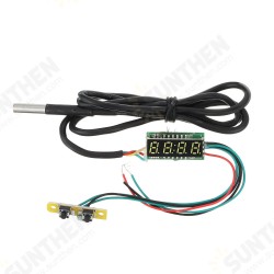 0.28 Inch 3-in-1 Time + Temperature + Voltage Display DC7-30V Voltmeter Electronic Watch Clock Digital Tube 0.28 Inch 3-in-1 Time + Temperature + Voltage Display DC7-30V Voltmeter Electronic Watch Clock Digital Tube